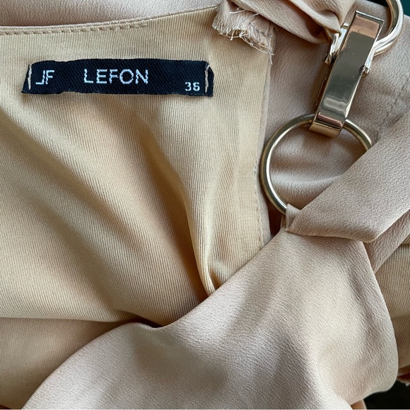 JF Lefon Asymmetrical one sleeve dress - Picture 5 of 5